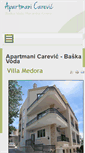 Mobile Screenshot of apartmani-carevic.com